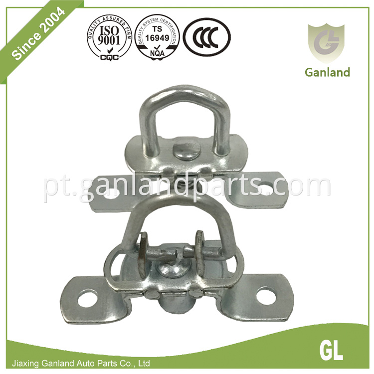 Zinc plated folding locking rings GL-15732 